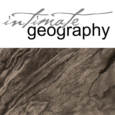 Intimate Geography - graphite and charcoal drawings