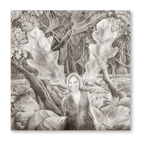 Art card - 'The Wistman Fantasy - detail'
